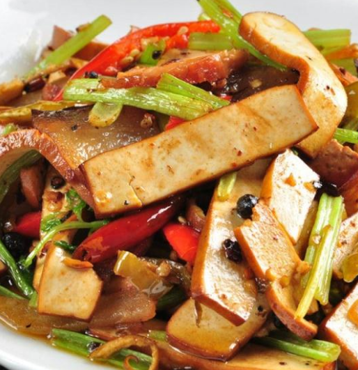 湖南怀化沅陵特产 农家自制湘西烟熏香干 豆干